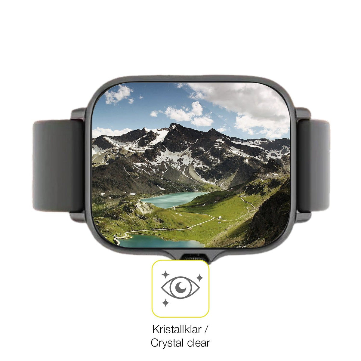 2x 3D Full Cover Schutzfolie für Zeniox IOX01