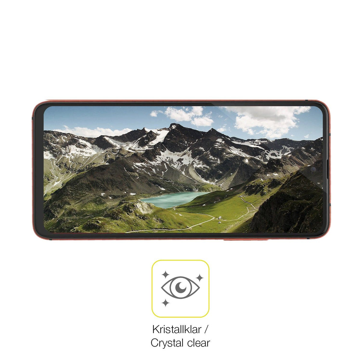 2x 3D Full Cover Schutzfolie für Nuu Mobile N20