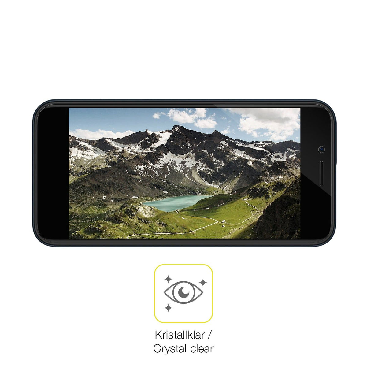 2x 3D Full Cover Schutzfolie für Mobicel MX2 Plus