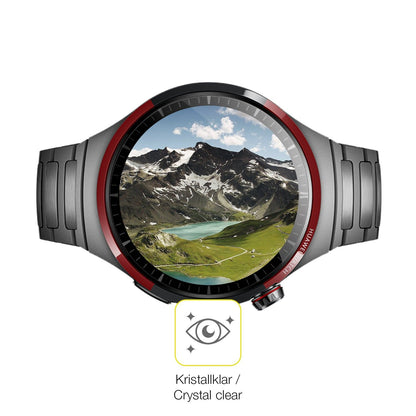 2x 3D Full Cover Schutzfolie für Huawei Watch 4 Pro Space Edition