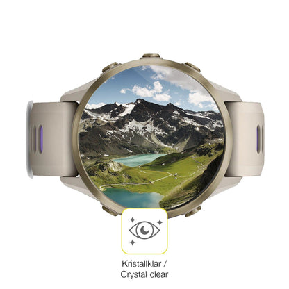 2x 3D Full Cover Schutzfolie für Garmin Forerunner 970