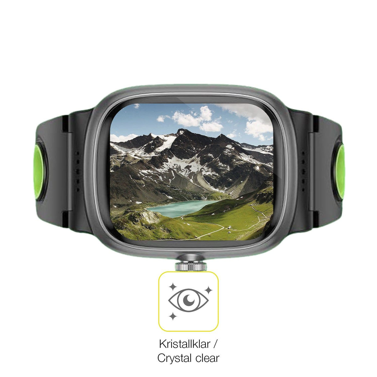 2x 3D Full Cover Schutzfolie für anyloop Kinder Smartwatch