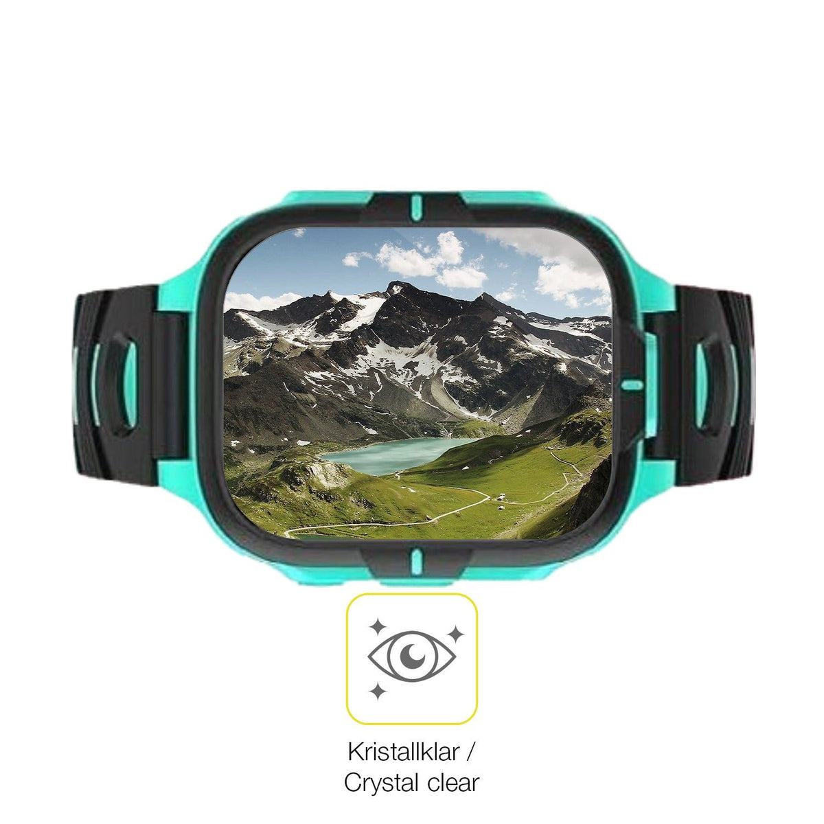 2x 3D Full Cover Schutzfolie für Elejafe Smartwatch Kinder