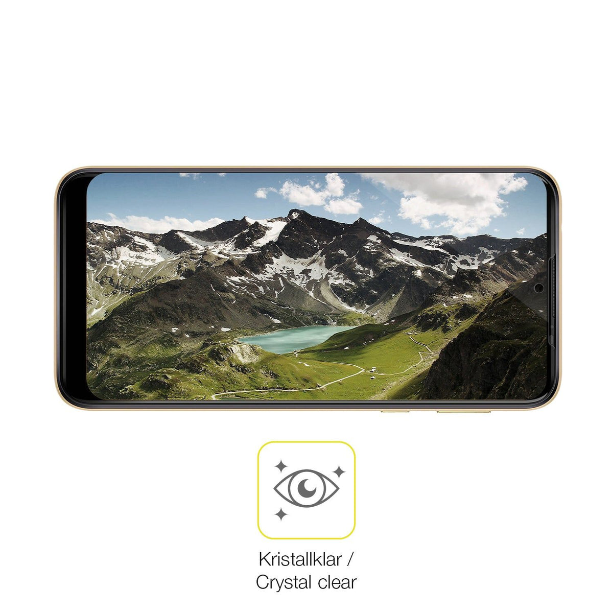 2x 3D Full Cover Schutzfolie für Wiko Y81