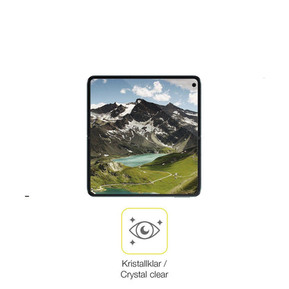 2x 3D Full Cover Schutzfolie für Oppo Find N3 Innenseite