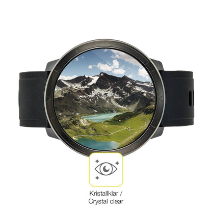 2x 3D Full Cover Schutzfolie für Watchmark Kardiowatch WM18 Plus