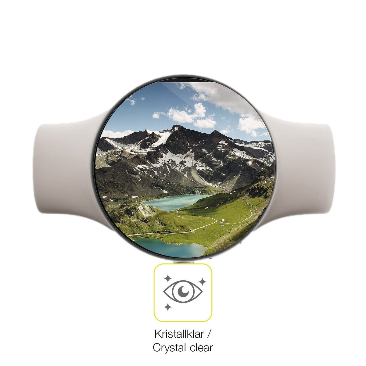 2x 3D Full Cover Schutzfolie für Google Pixel Watch 4 41mm