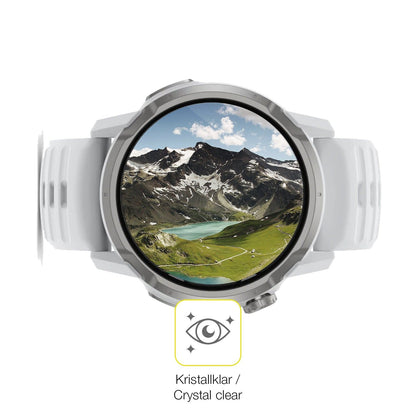 2x 3D Full Cover Schutzfolie für Coros Apex 4 46mm