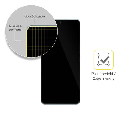 2x 3D Full Cover Schutzfolie für Vivo S17e