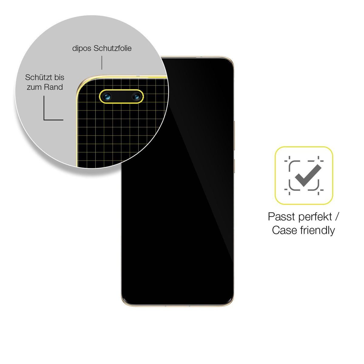 3x 3D Full Cover Schutzfolie für Honor Magic4 Pro