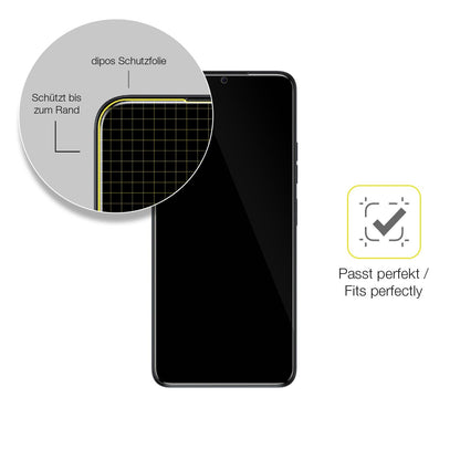 2x 3D Full Cover Schutzfolie für Oukitel C38