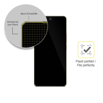2x 3D Full Cover Schutzfolie für Realme 12 Pro Plus