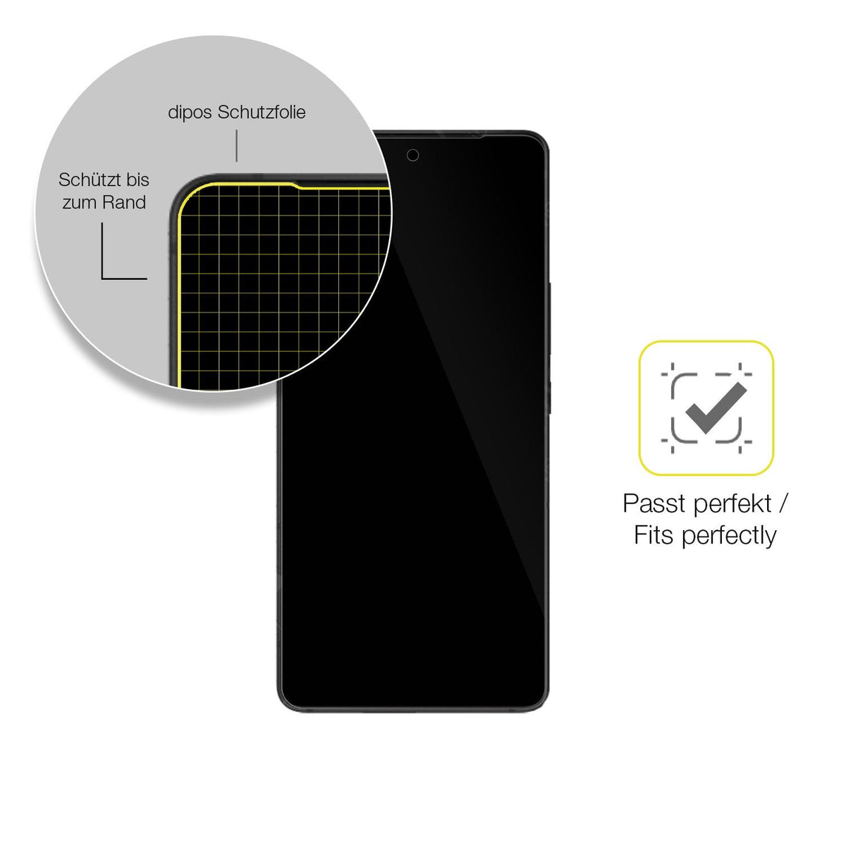 2x 3D Full Cover Schutzfolie für Asus Rog Phone 9 Pro