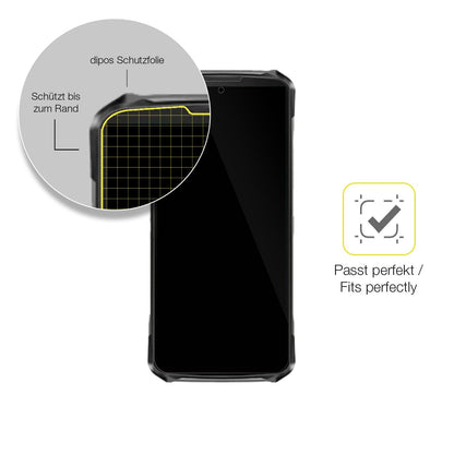 2x 3D Full Cover Schutzfolie für Doogee S119