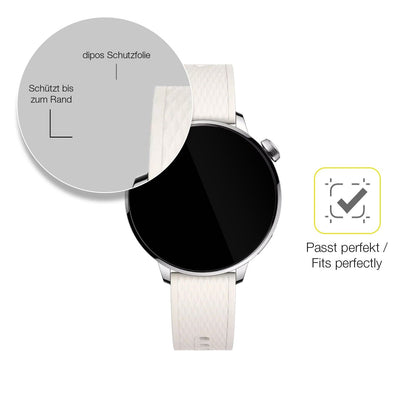 2x 3D Full Cover Schutzfolie für Oppo Watch X2 Mini