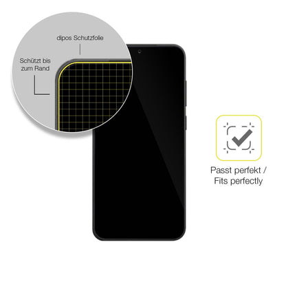 2x 3D Full Cover Schutzfolie für OnePlus 13s