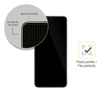 2x 3D Full Cover Schutzfolie für Oukitel C57s