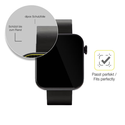 2x 3D Full Cover Schutzfolie für Kendox Life Tracker