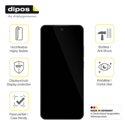 2x 3D Full Cover Schutzfolie für Realme C75 5G