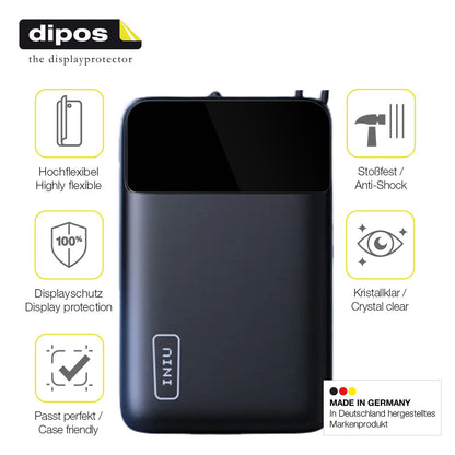 2x 3D Full Cover Schutzfolie für INIU Carry P51-E2