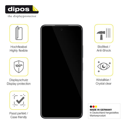 2x 3D Full Cover Schutzfolie für Oukitel C65