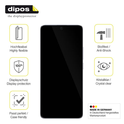 2x 3D Full Cover Schutzfolie für Redmi Note 13 Pro Plus