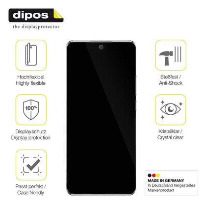 2x 3D Full Cover Schutzfolie für Oppo A2 Pro