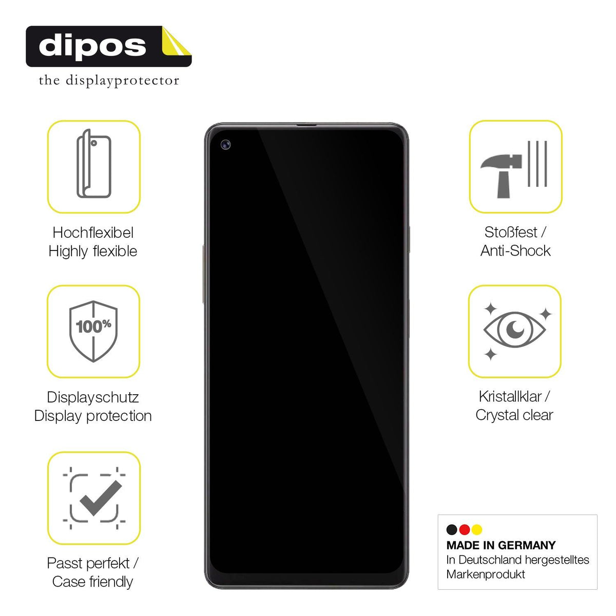 2x 3D Full Cover Schutzfolie für Cubot Max 3