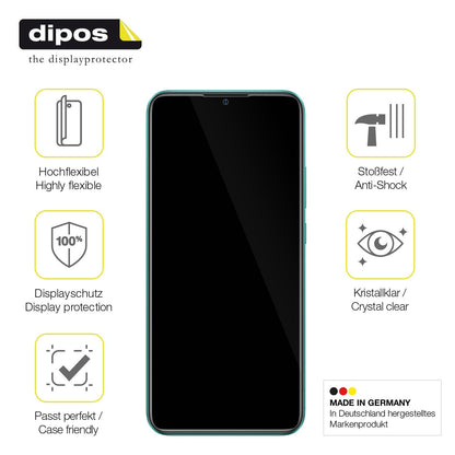 2x 3D Full Cover Schutzfolie für Ulefone Note 10P