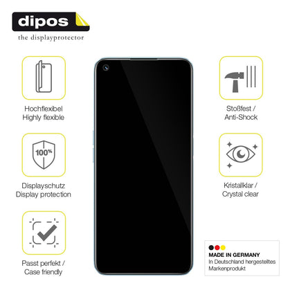 3x 3D Full Cover Schutzfolie für Realme 9 Pro
