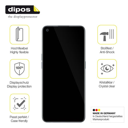 3x 3D Full Cover Schutzfolie für OnePlus Nord CE 2 5G