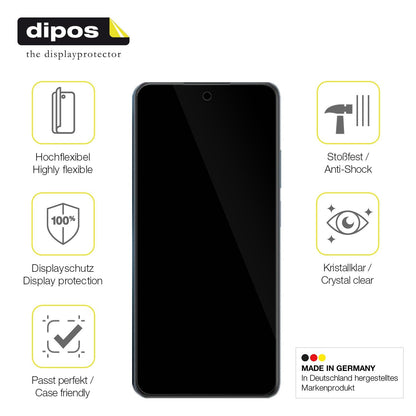 2x 3D Full Cover Schutzfolie für Realme C65 5G