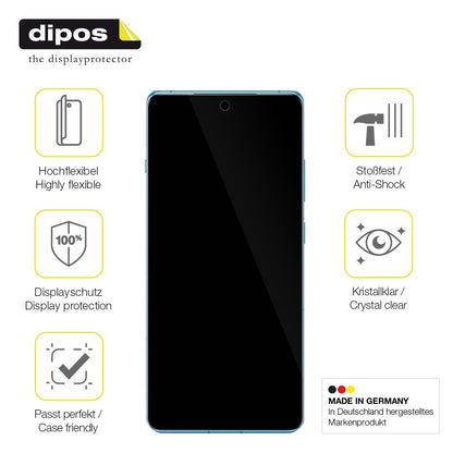 2x 3D Full Cover Schutzfolie für OnePlus 12R 5G