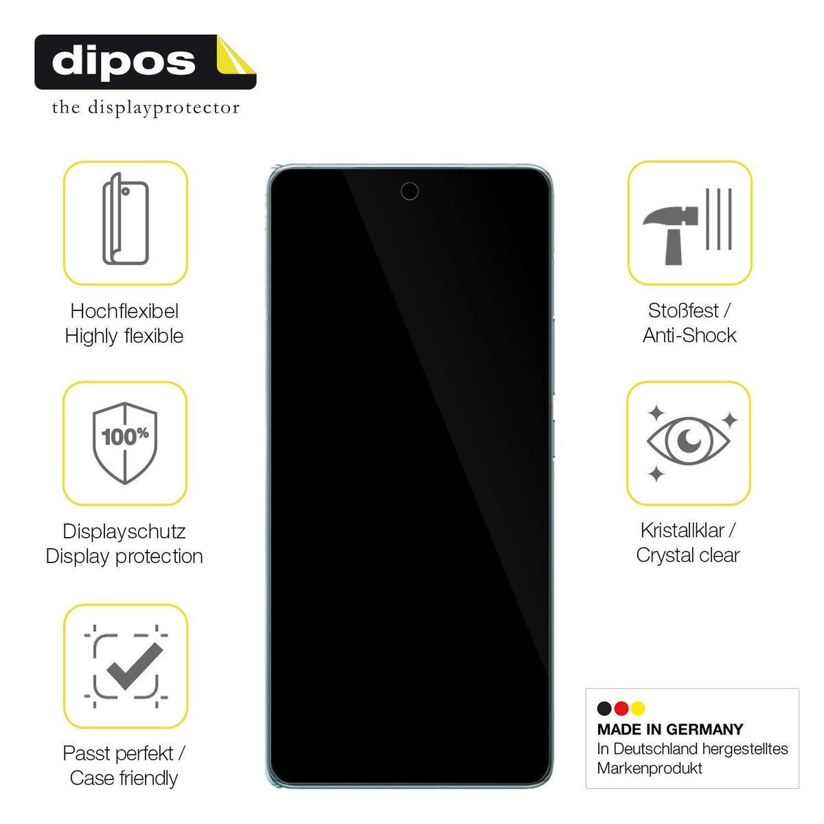 2x 3D Full Cover Schutzfolie für Vivo X200 Pro