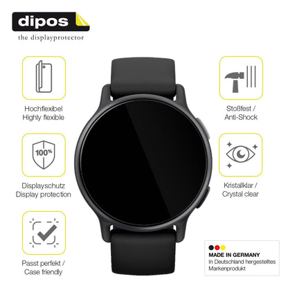 2x 3D Full Cover Schutzfolie für Garmin Vivoactive 5