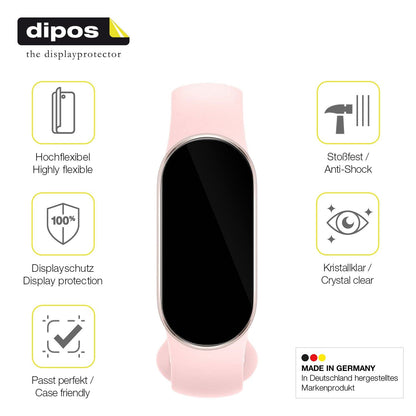 2x 3D Full Cover Schutzfolie für Xiaomi Smart Band 9