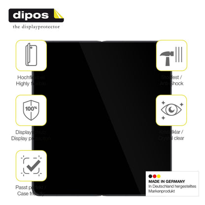 2x 3D Full Cover Schutzfolie für Huawei Mate X3 Innenseite