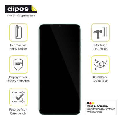2x 3D Full Cover Schutzfolie für Oukitel C53
