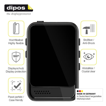 2x 3D Full Cover Schutzfolie für Colorcool M8 MP3-Player