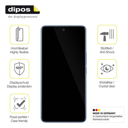 2x 3D Full Cover Schutzfolie für Vivo V50