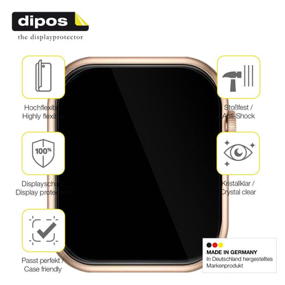 2x 3D Full Cover Schutzfolie für Livlov QX7PRO