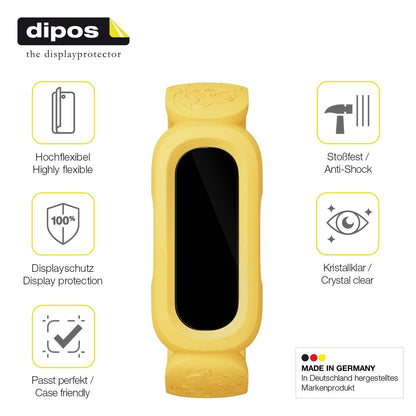 2x 3D Full Cover Schutzfolie für FitBit Ace 3 Minions Special Edition