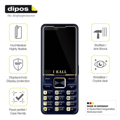 2x 3D Full Cover Schutzfolie für I Kall K20 Pro
