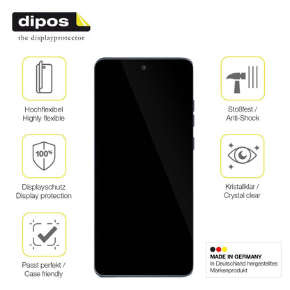 2x 3D Full Cover Schutzfolie für Motorola Edge 60 Pro