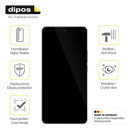 2x 3D Full Cover Schutzfolie für Realme GT 7