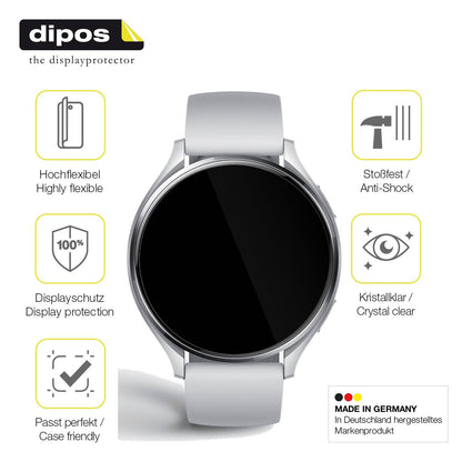 2x 3D Full Cover Schutzfolie für Xiaomi Watch 2