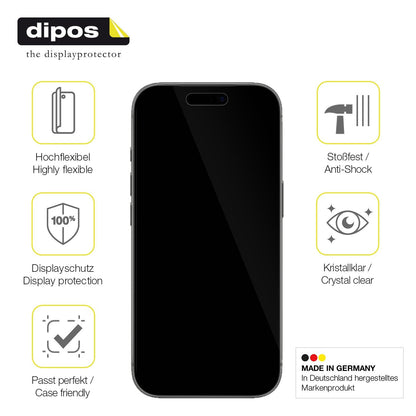 2x 3D Full Cover Schutzfolie für Apple iPhone 17 Air