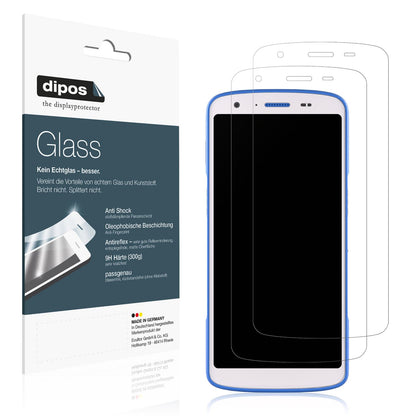 Matte Displayschutzfolie von dipos passend für Zebra HC 50, 9H kratzfest und blasenfrei montiert