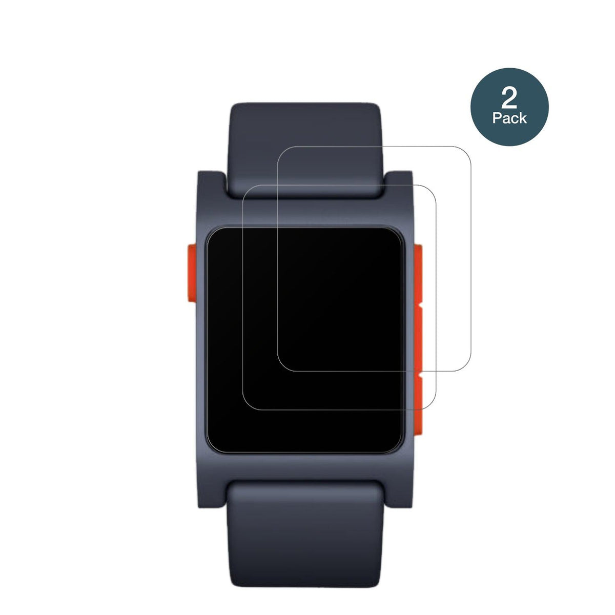 2x 9H Schutzfolie matt für Pebble 2 Panzerfolie