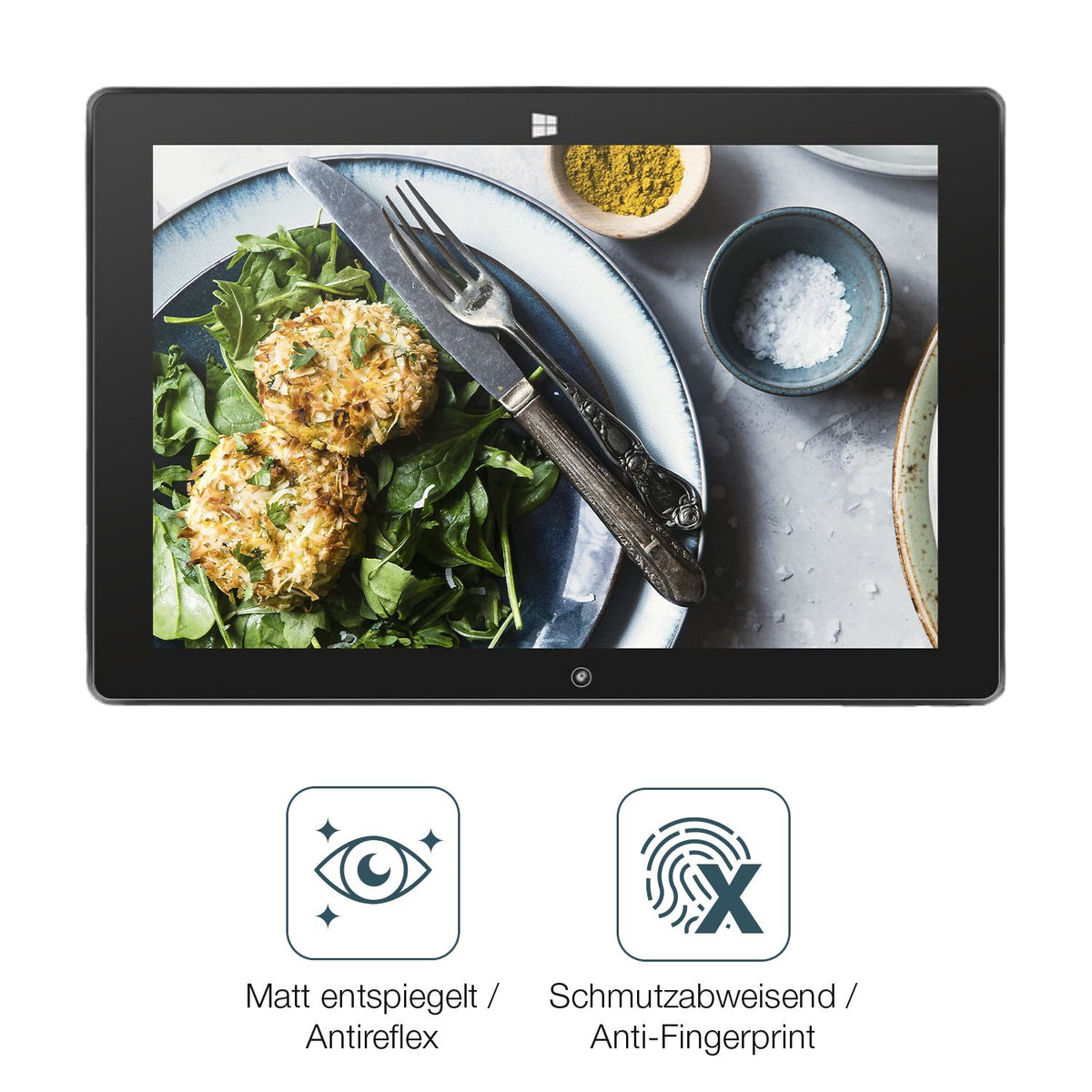 Schutz gegen Kratzer auf dem SZTPS Windows 11 Tablet Glas durch Schlüssel oder Ähnliches